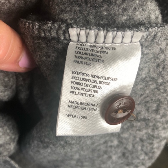 Weatherproof Vintage Mens Pullover Sweater Sherpa Stand Up Collar Elbow XL - Picture 8 of 8